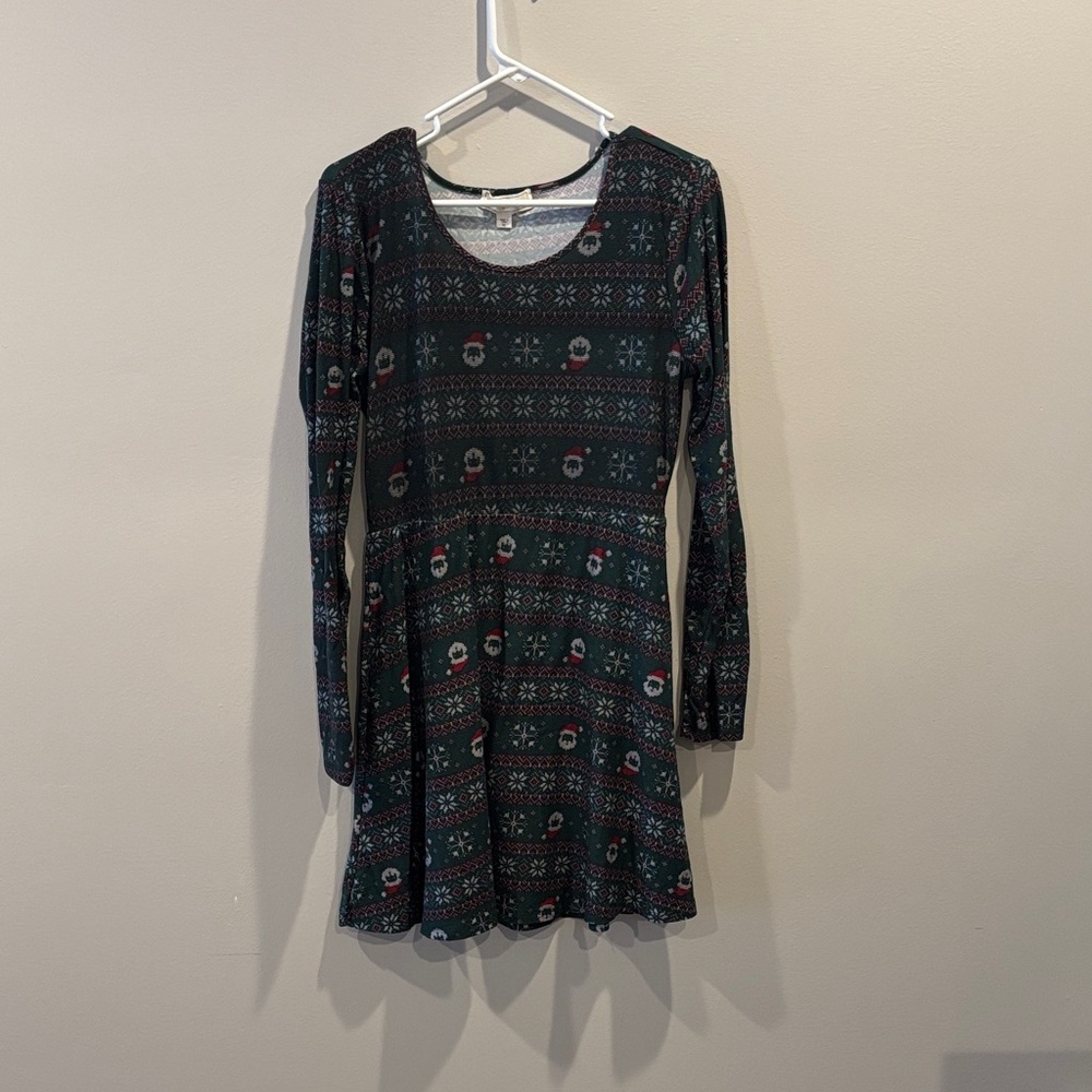 Christmas Long Sleeve Dress